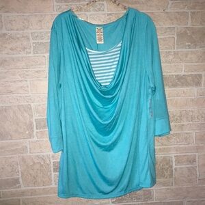 ✅Faded Glory Fashion Knit Top